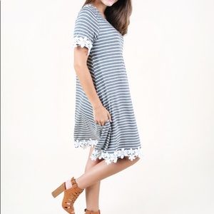 Donated: Altar’d State Striped Dixie Lee Dress